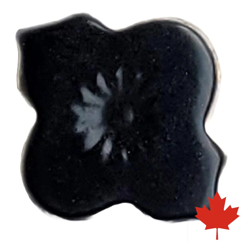 Spectrum 1541 Matte Black Stoneware Glaze