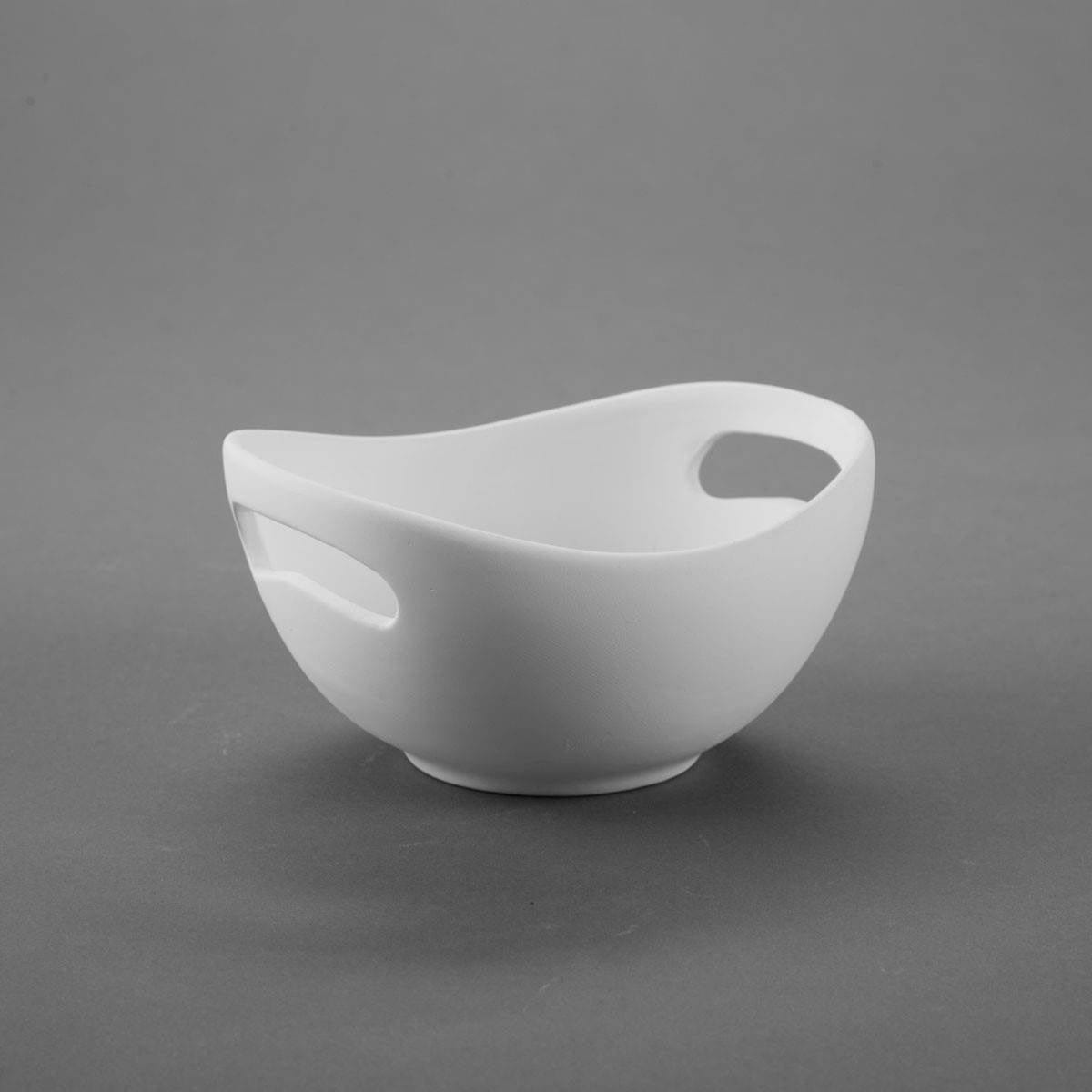 Duncan 35370 Bisque Small Handled Bowl