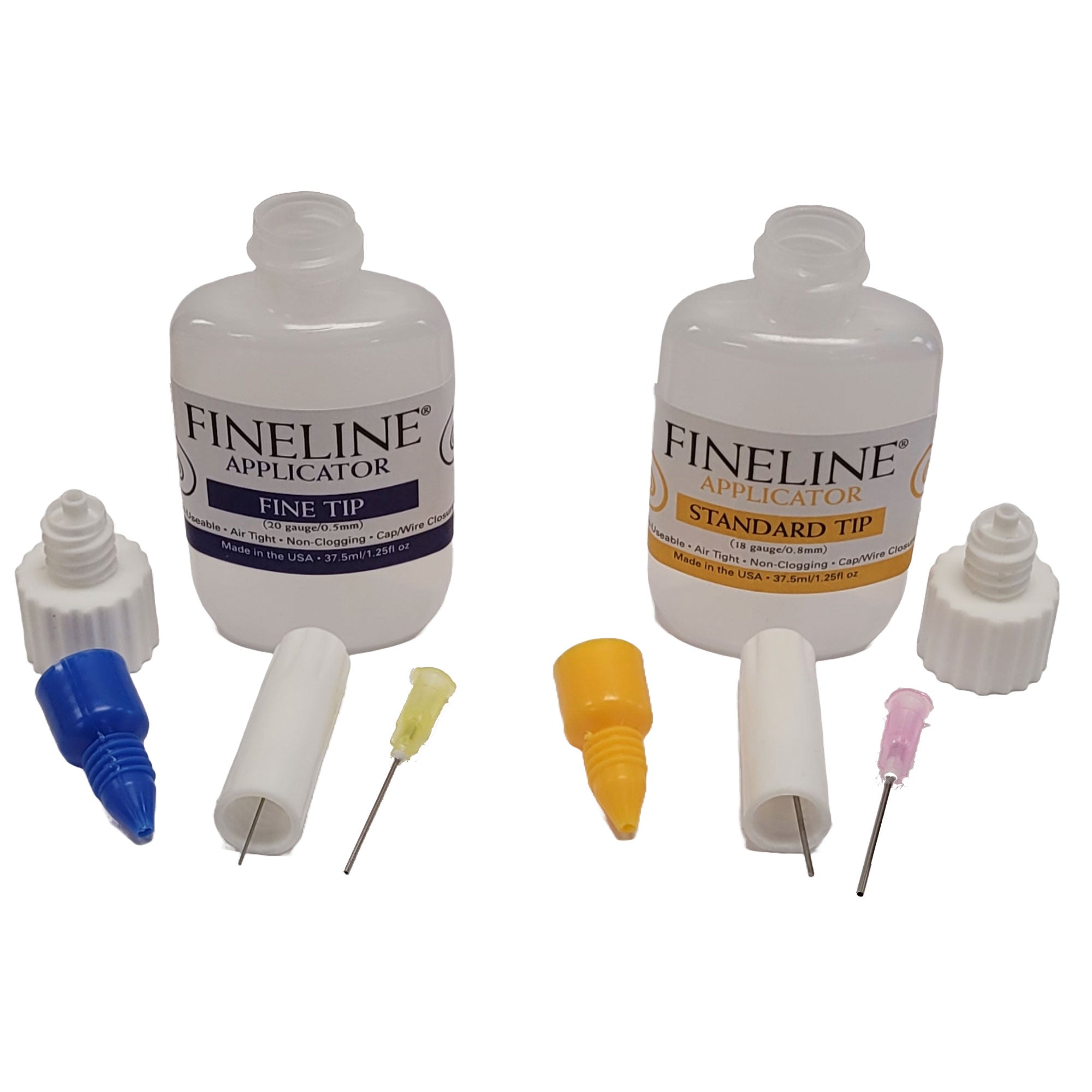 Fineline Applicator 3 pack (applicators only) 24/410 Bottle Cap 18g